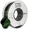 Filament 3D PLA Silk 1.75mm 1kg Dual Color black green